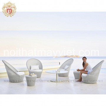 Bàn Ghế Mây Tre Cafe BGCF09